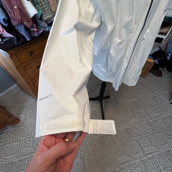 Eddie Bauer Men's Weather Edge Windbreaker Hideable Hood Vented Underarms 2XL - Picture 9 of 10